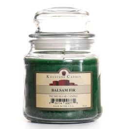 16 oz Balsam Fir Scented Jar Candles